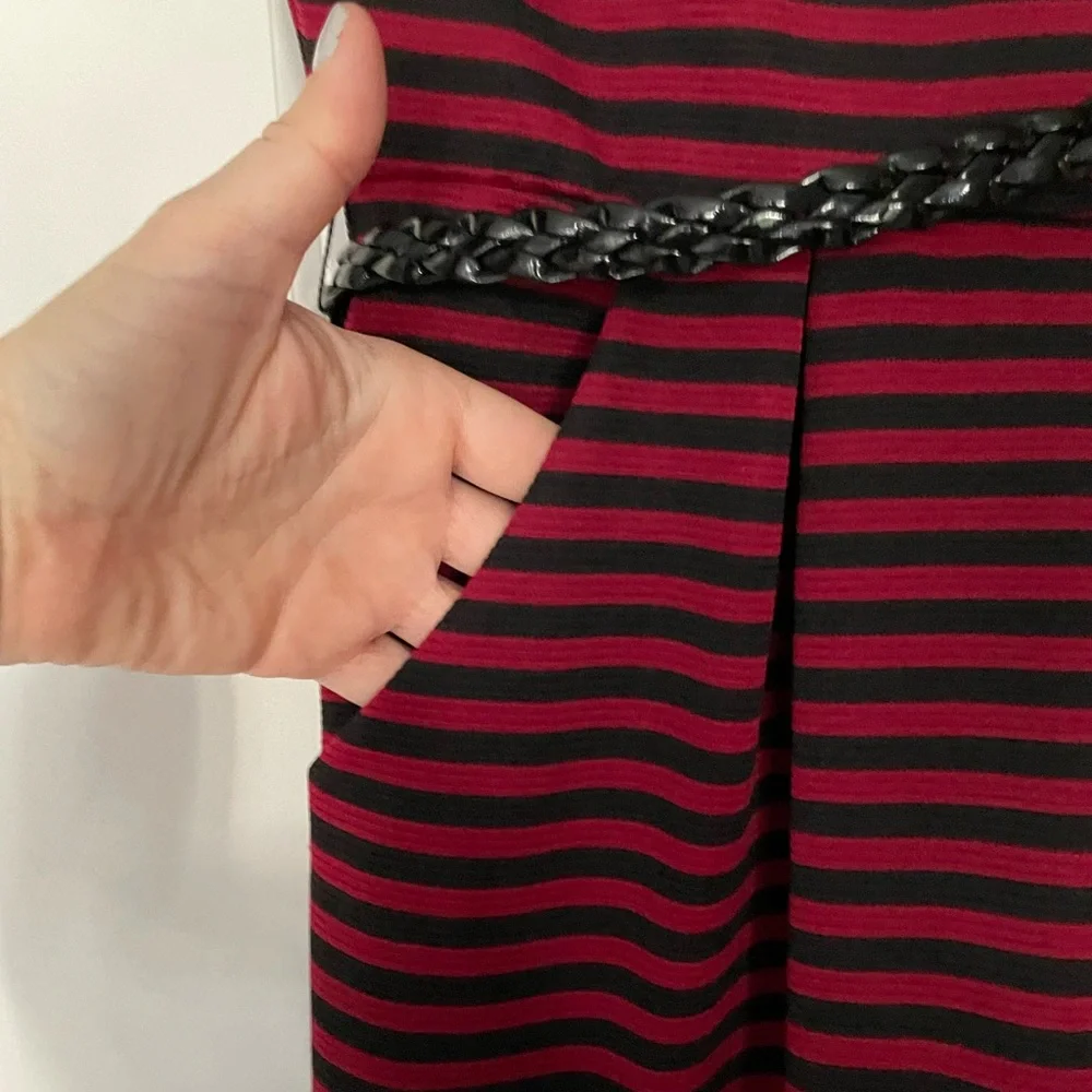 NWT Speechless short sleeved horizontal striped dress